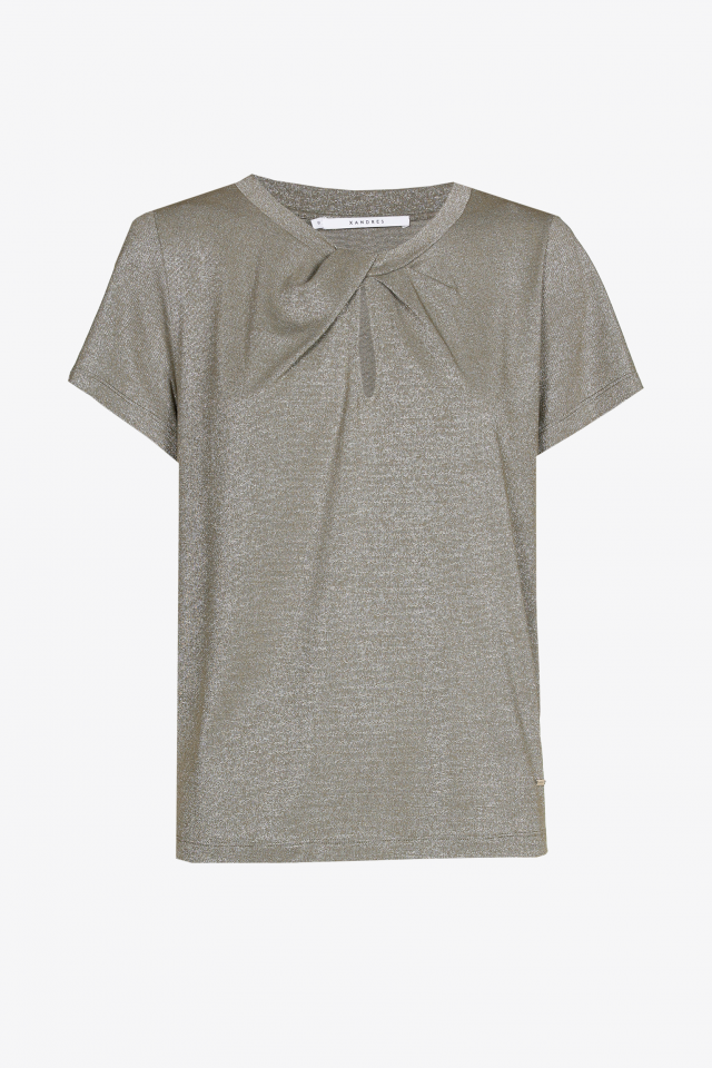 T-shirt met lurex