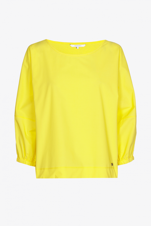 Blouse in T-shirt fabric