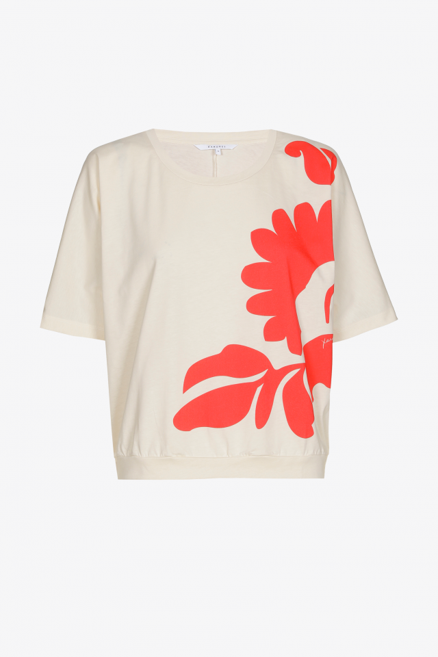 T-shirt volumineux en coton