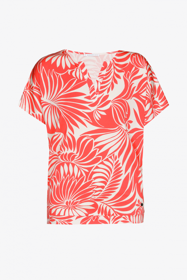 Blouse à motif floral