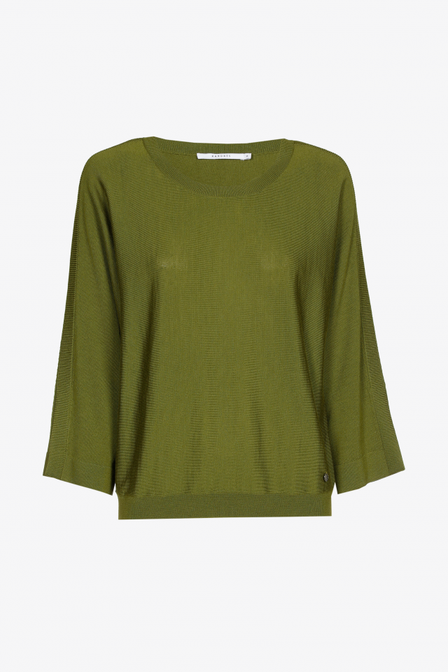 Pull décontracté en laine mérinos fine 