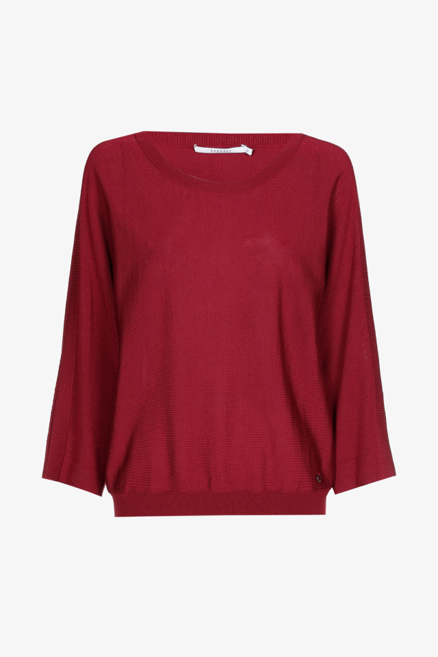 Lässiger Pullover aus feiner Merinowolle