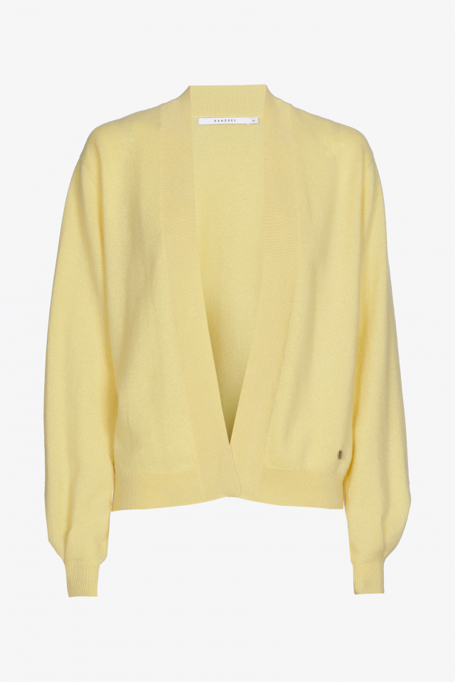 Comfortabele gilet in cashmere