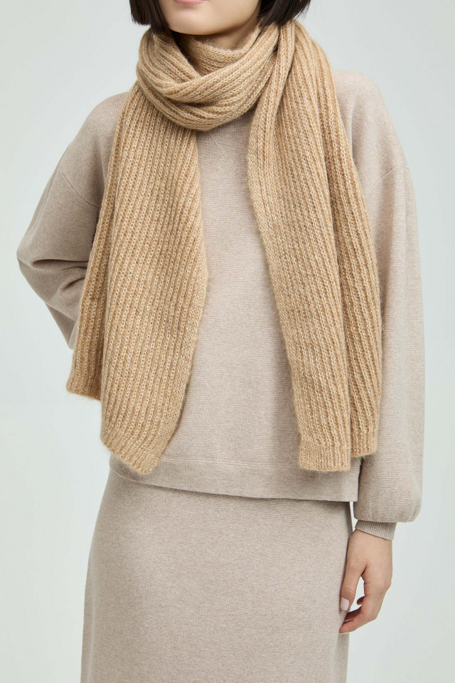 Warm wool scarf