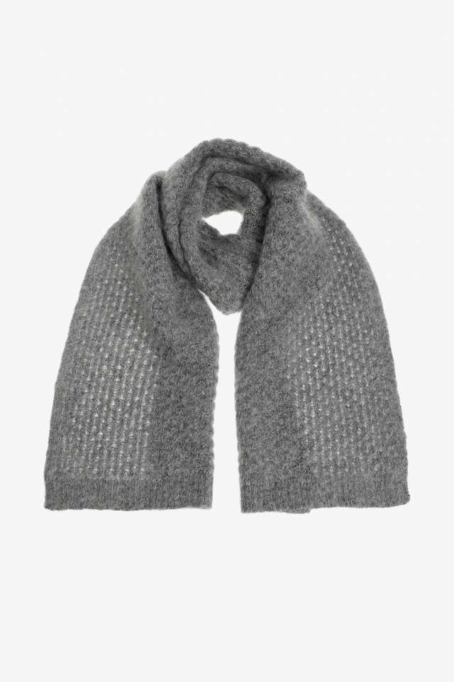 Écharpe en maille fantaisie