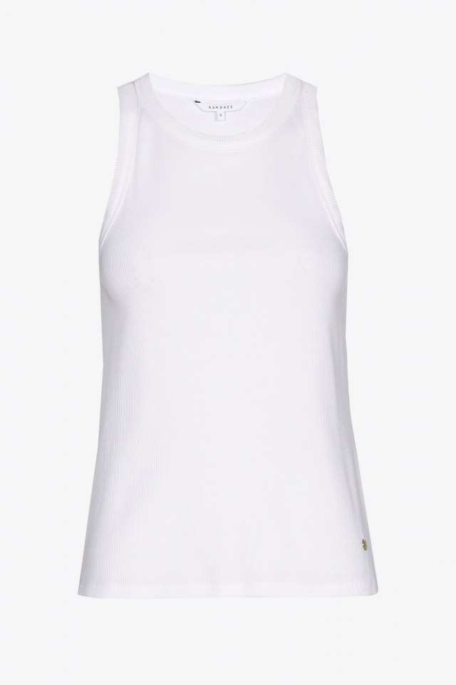Ribbed tank top
