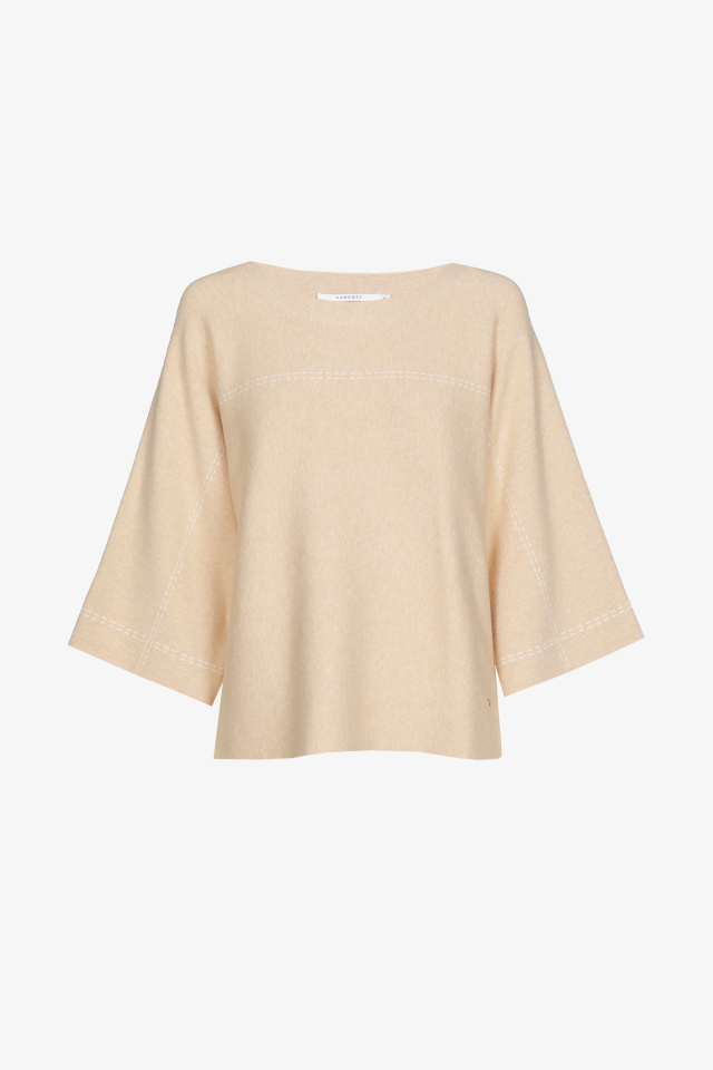 Sweater met boothals