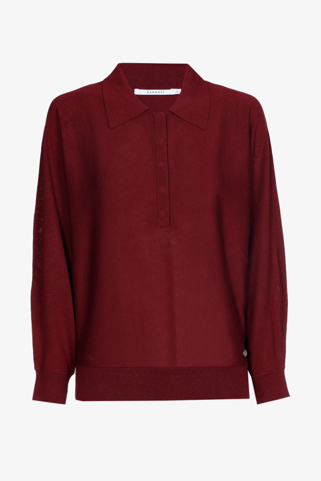 Pull aux manches papillon