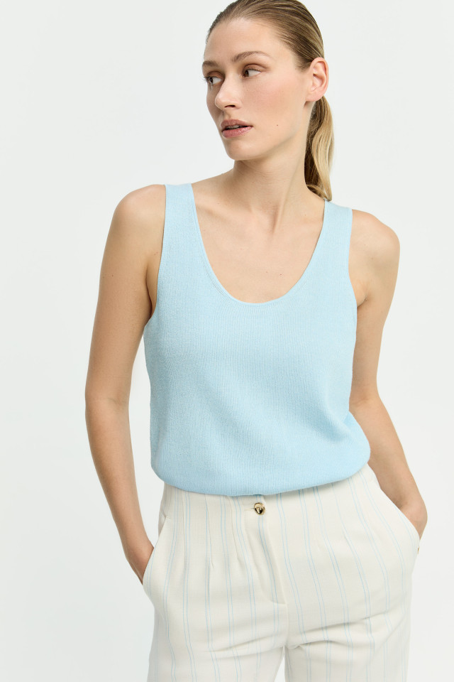 Top in elegant bead stitch