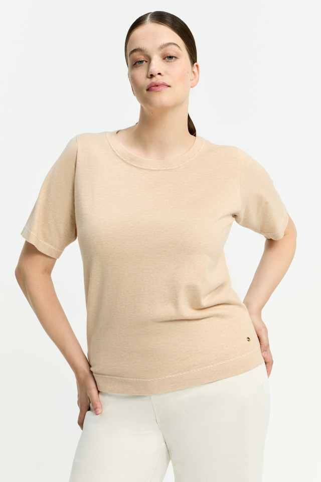 Fine-knit pullover 