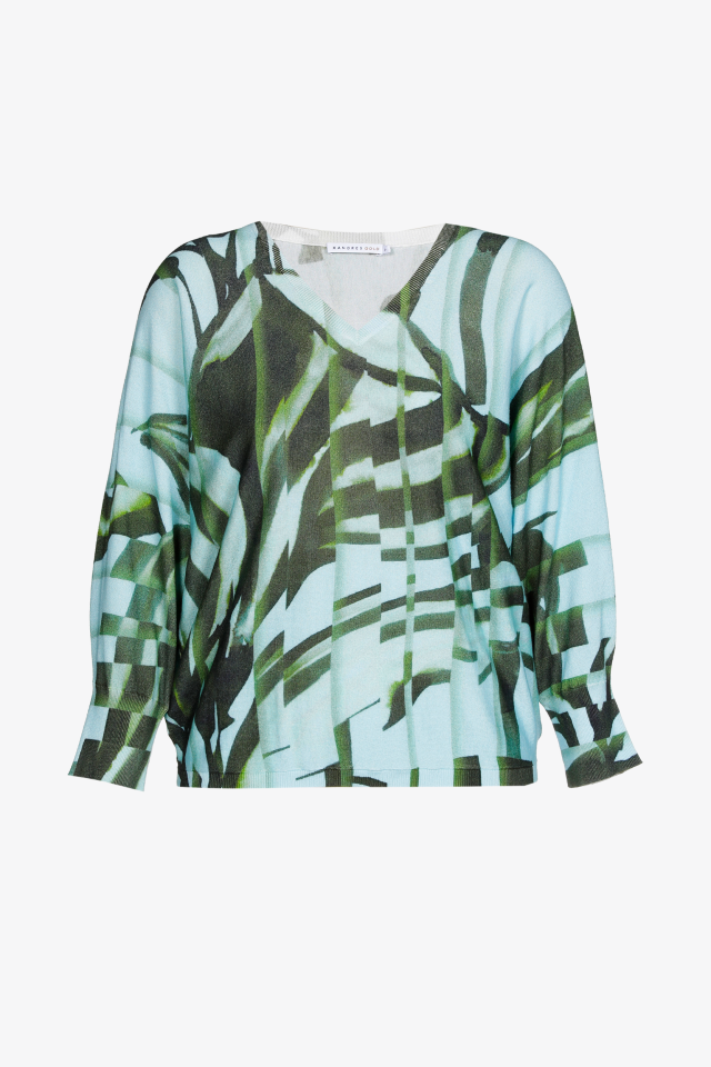 Pull met vlindermouwen