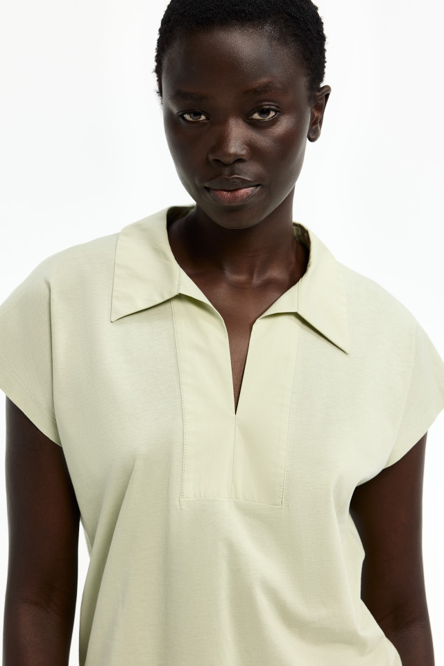 T-shirt van biologisch katoen