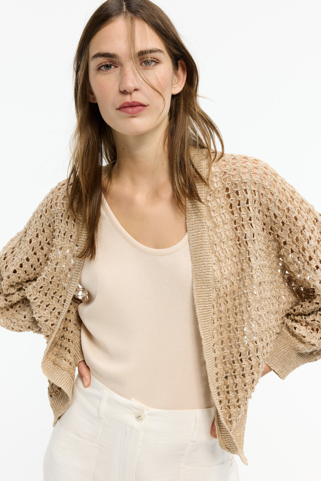 Tanktop met een lage ronde hals