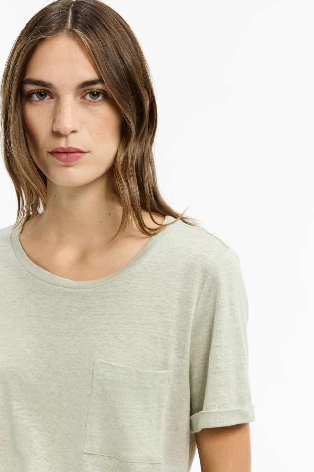 T-shirt d'été en lin