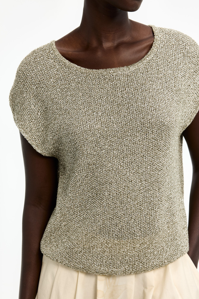 Pull subtilement pailleté