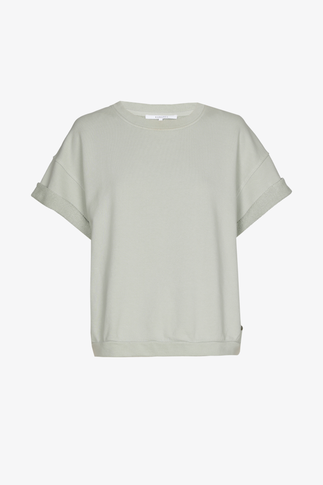 Sporty pullover in cotton