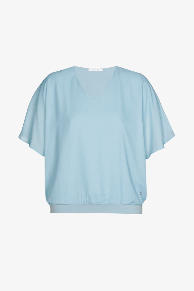 T-shirt met wijde mouwen