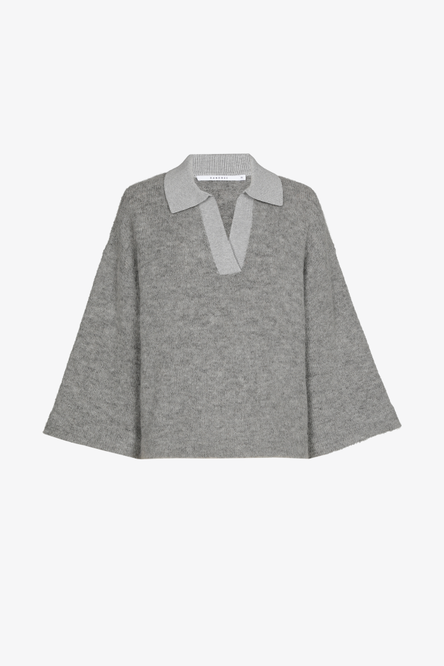 Poloshirt aus Milano-Strick