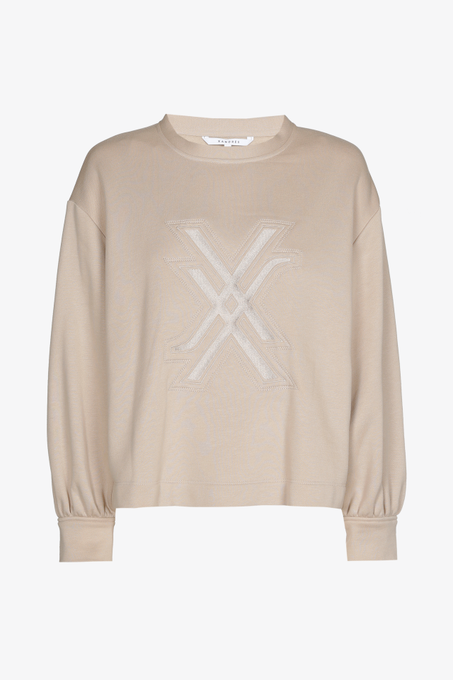 Weicher Sweater mit Markenlogo