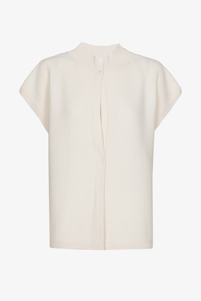 Gilet van merinowol