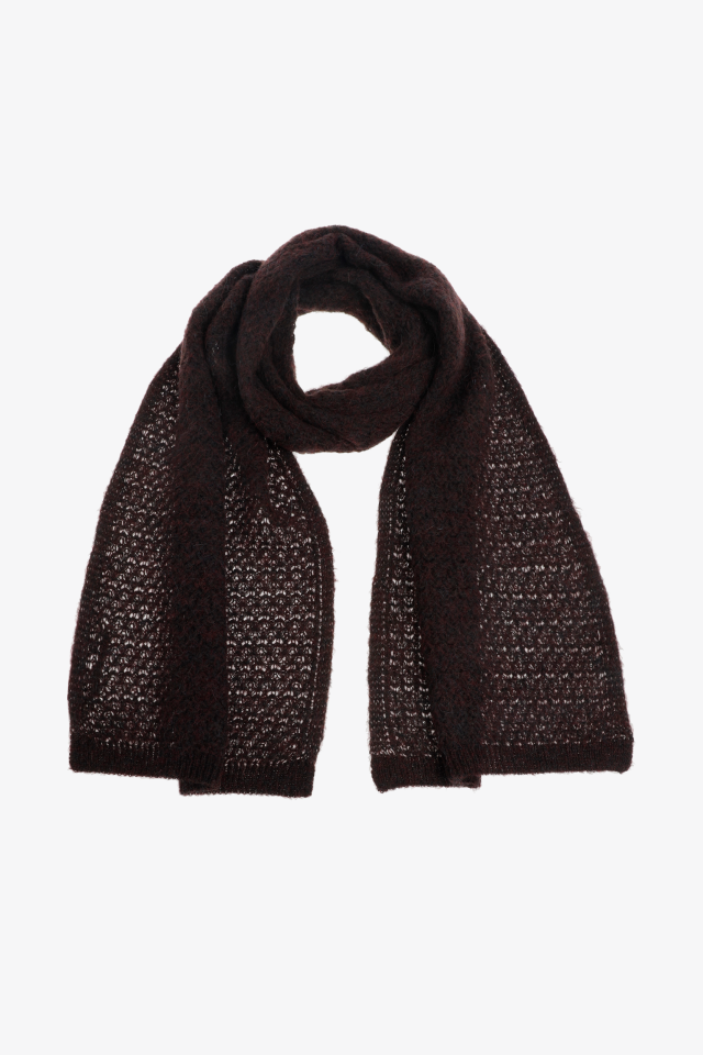 Scarf with embroidery