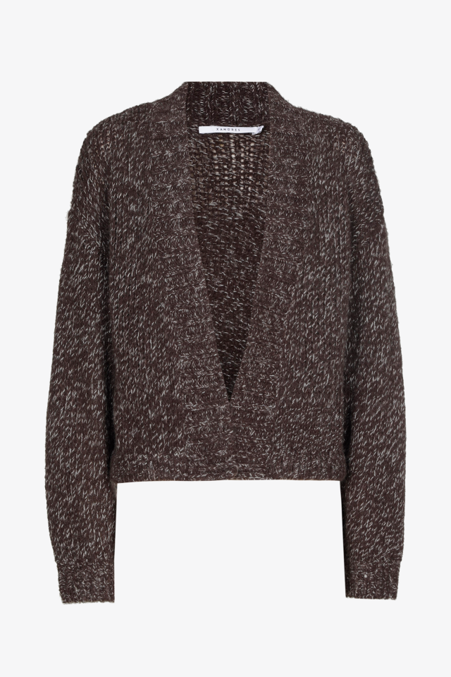 Cardigan met mohair