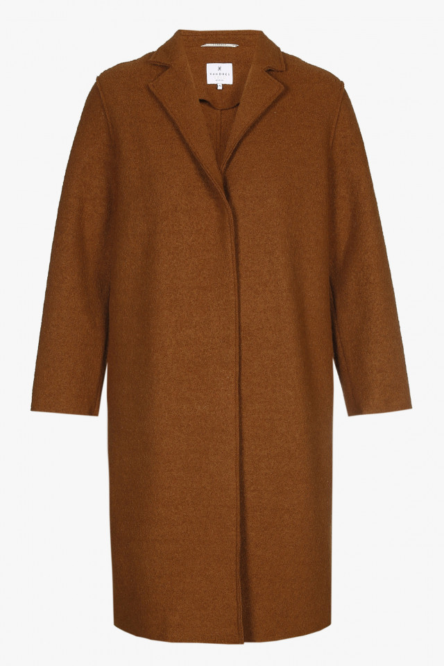 Brown woollen coat 