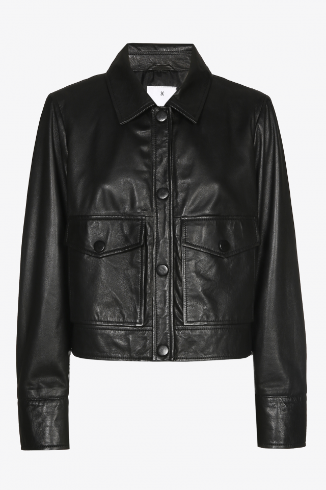 Veste en cuir