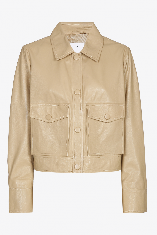 Veste en cuir