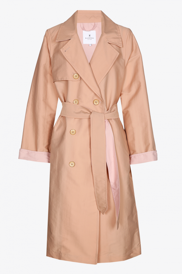 Trenchcoat met tailleriem