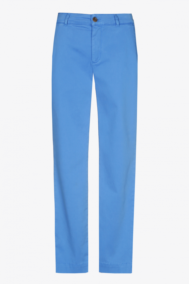 Soft trousers with narrow legs
