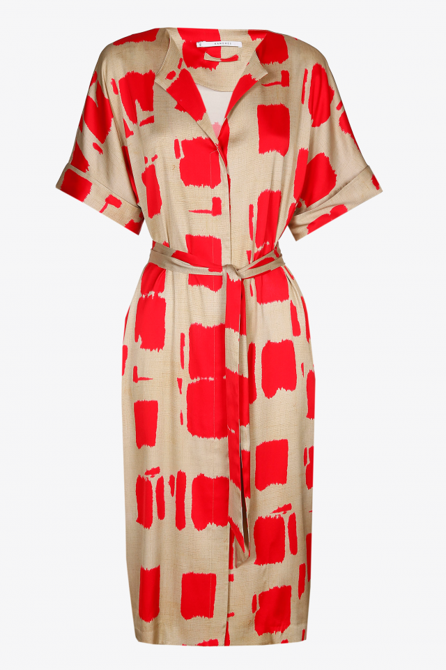 Robe ample avec ceinture