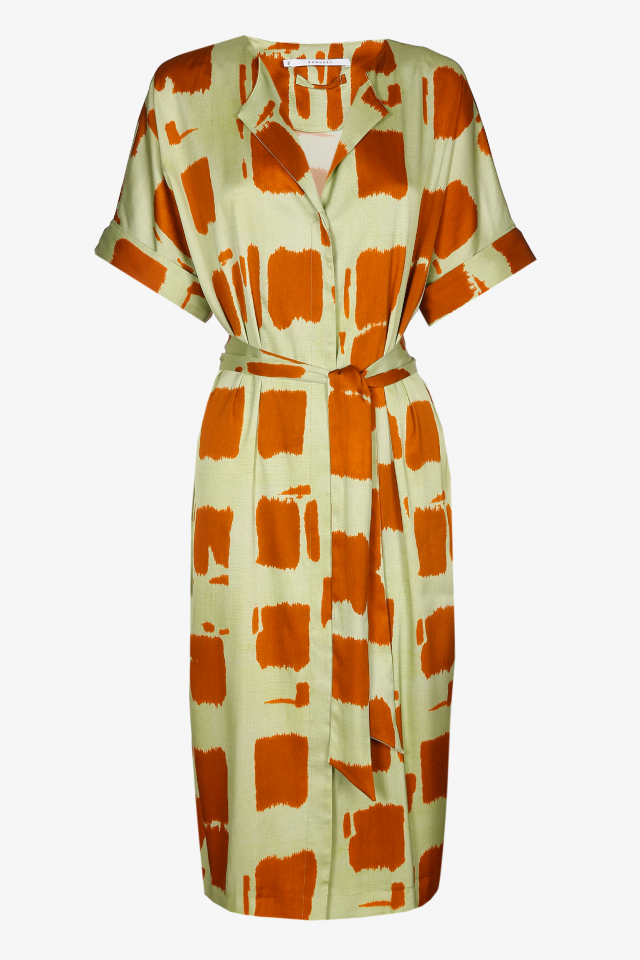 Robe ample avec ceinture