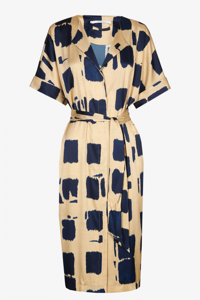 Robe ample avec ceinture