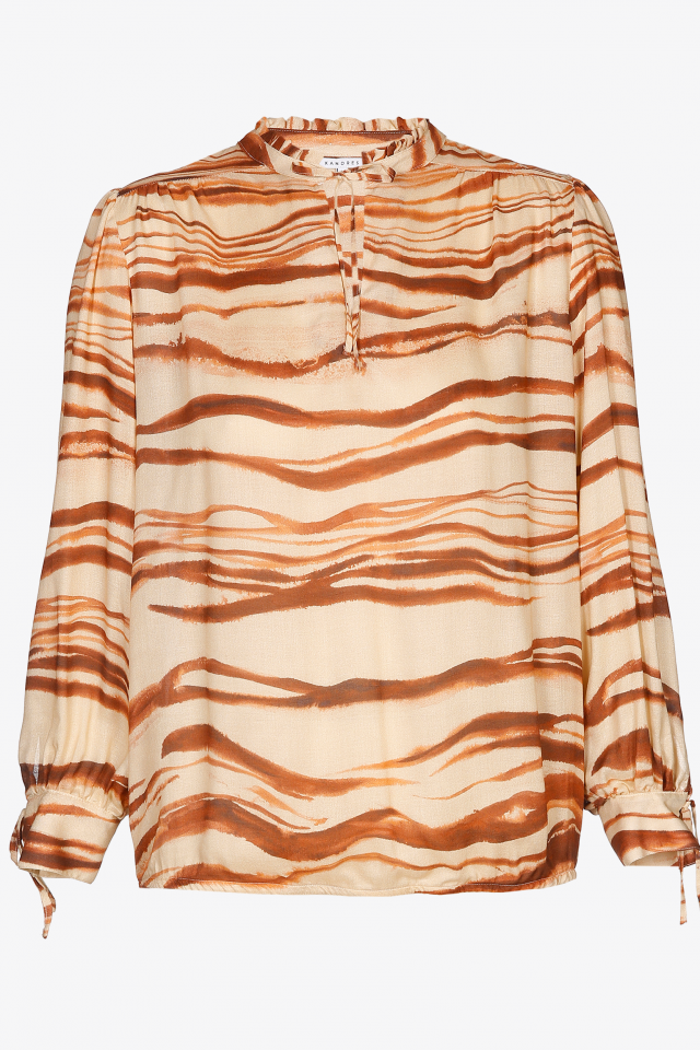 Blouse souple avec élastique
