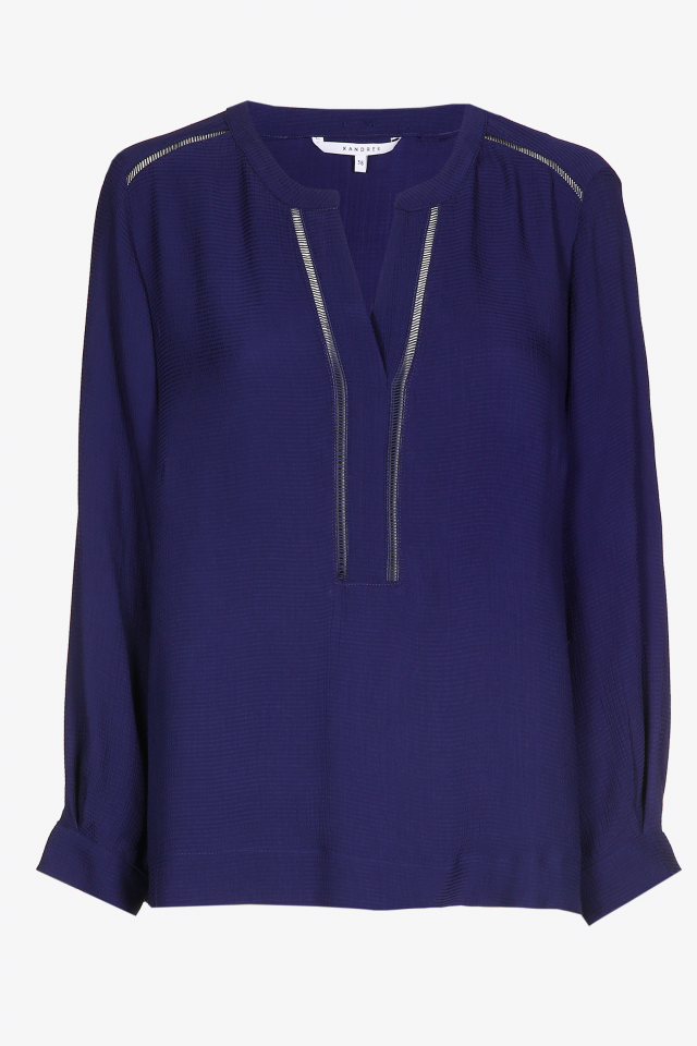 Zomerse blouse met V-hals