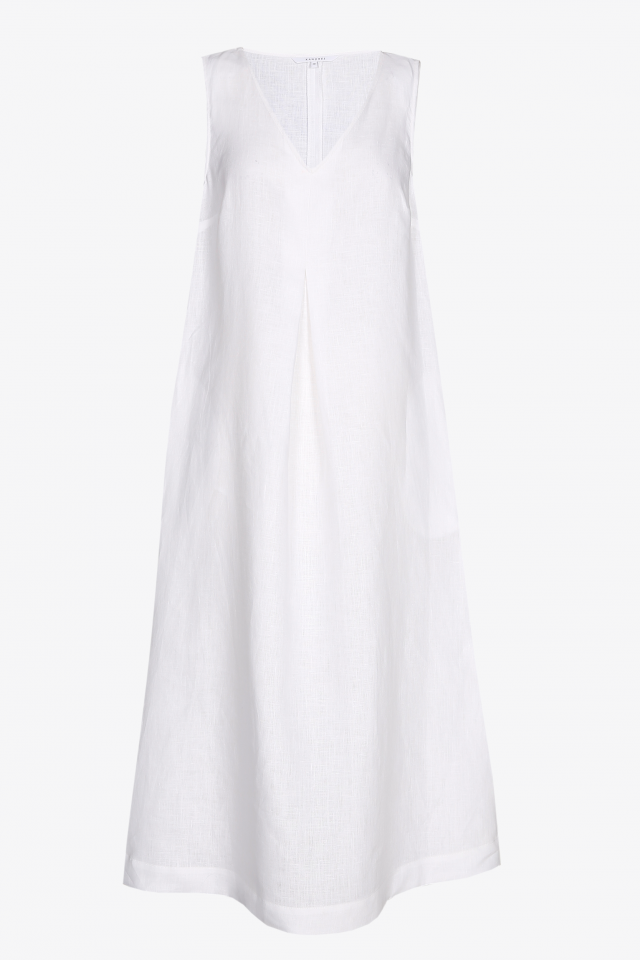Maxi dress in linen