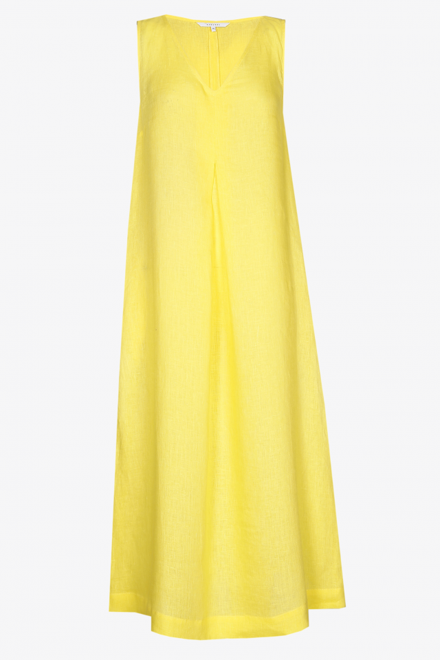 Maxi dress in linen