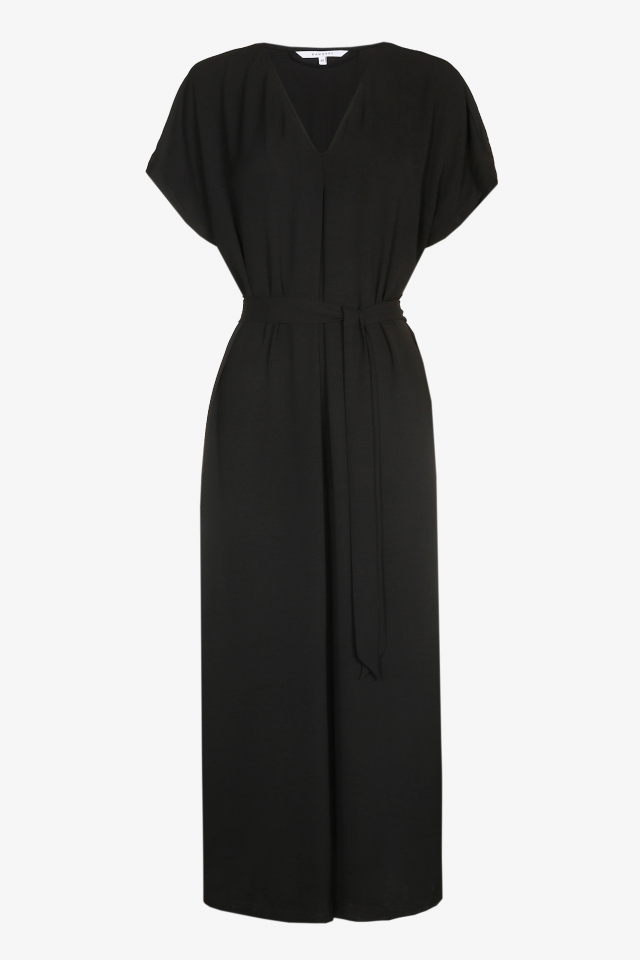Summery dress in crepe fabric