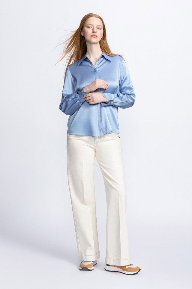 Blouse en soie