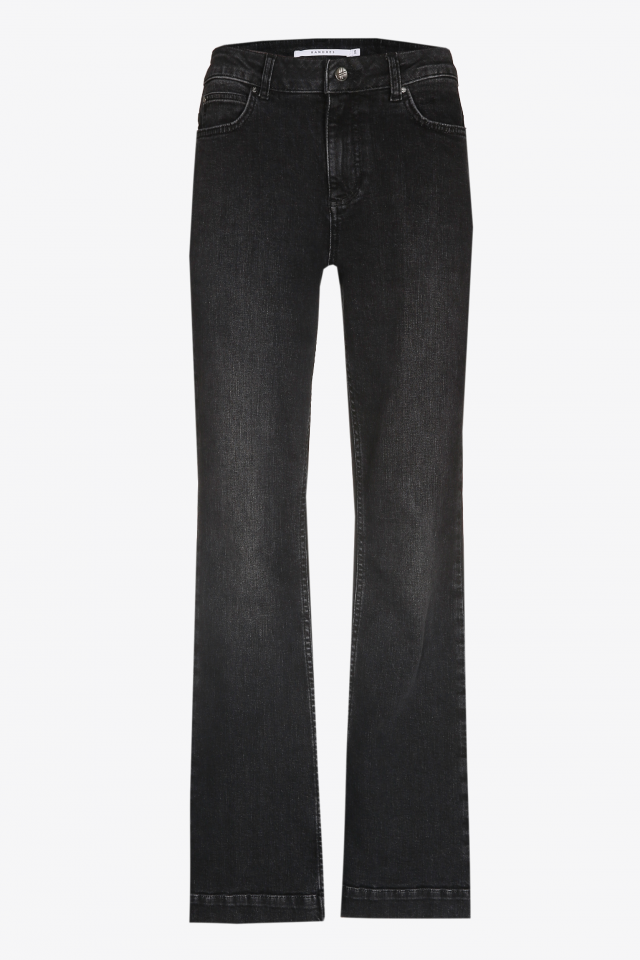 5-pocket jeans met wijde pijpen