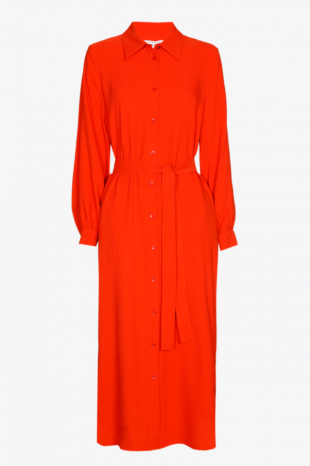Robe-chemise longue