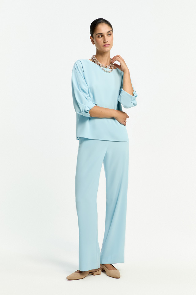 Broek van gerecycleerd polyester