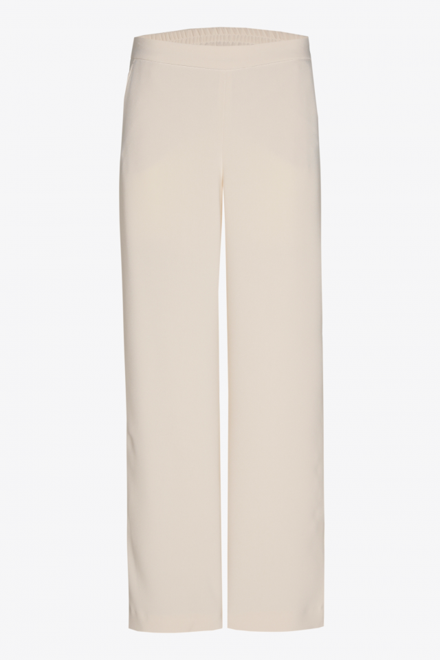 Tailored wide-leg trousers
