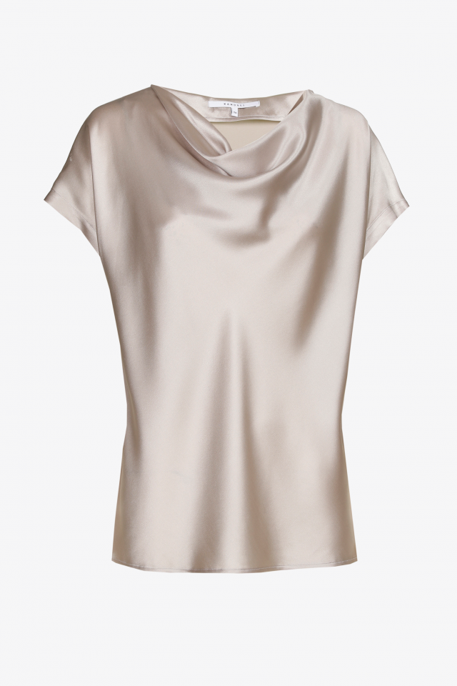 Blouse met zijdelook