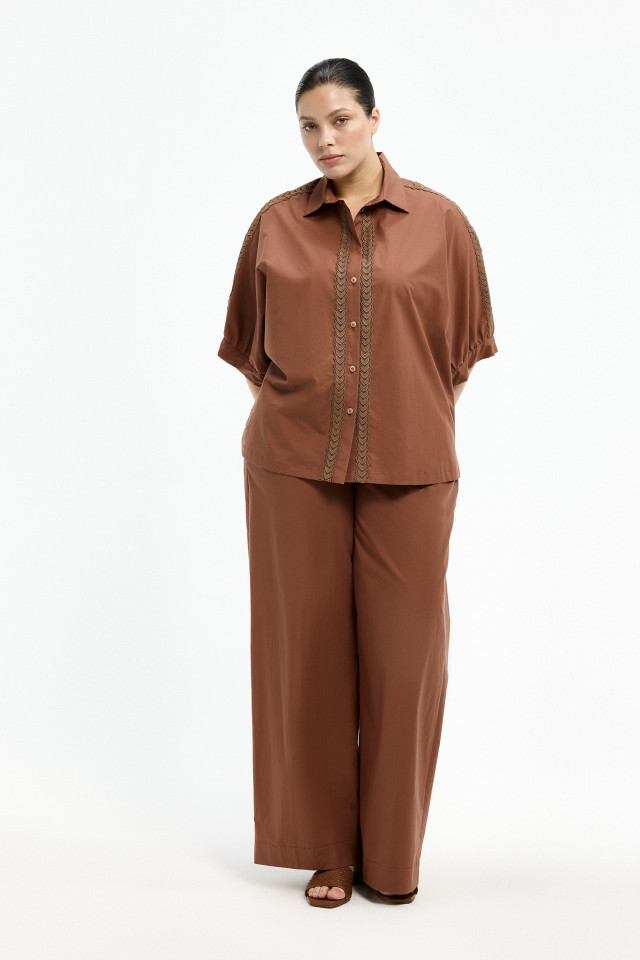 Trousers in organic cotton