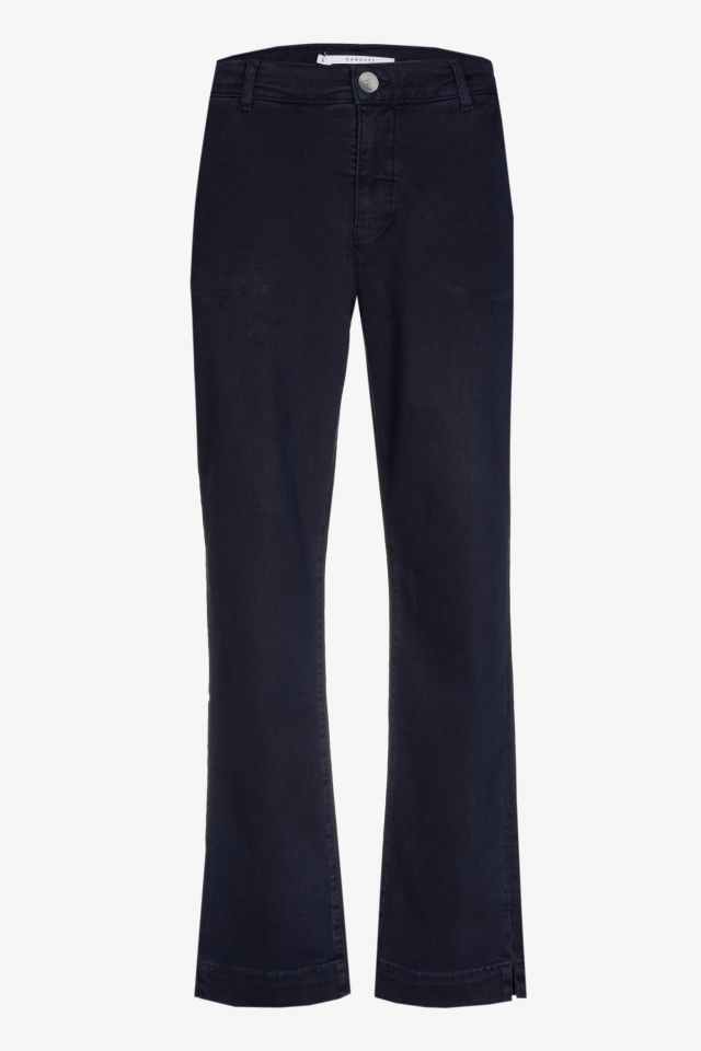 Pantalon doux à jambes larges