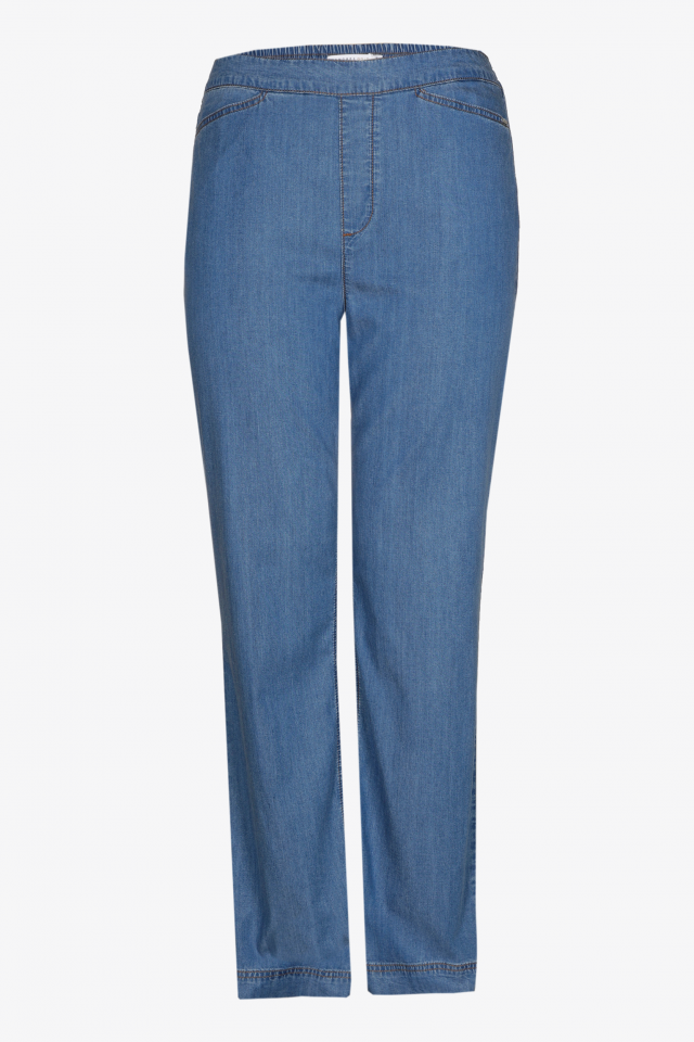 Jean à jambes larges