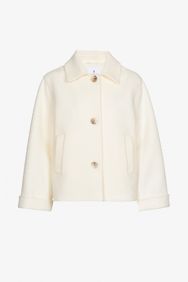Veste courte à boutons