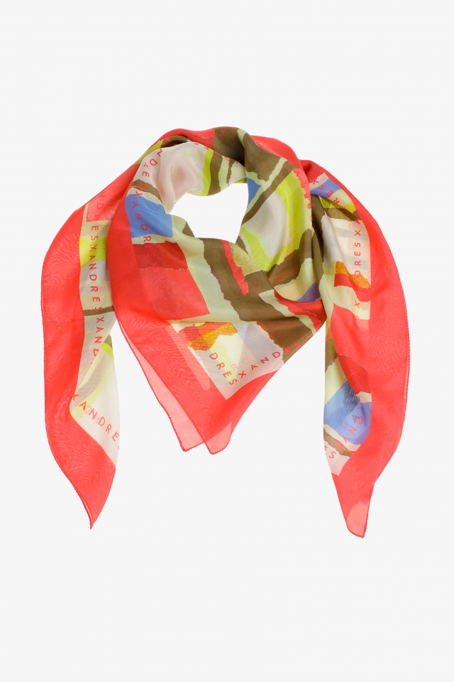 Silk scarf